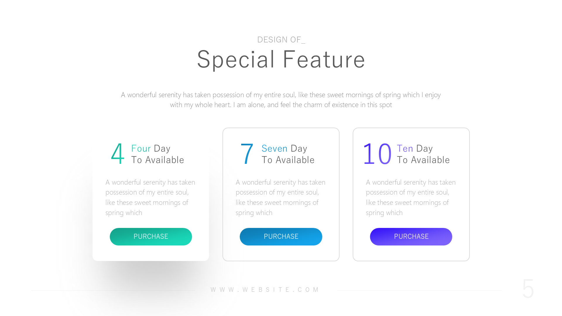 Minimal Light V1 slide 5